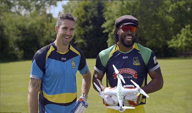 Kevin Pietersen, Chris Gayle