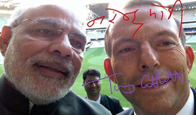 modi selfie